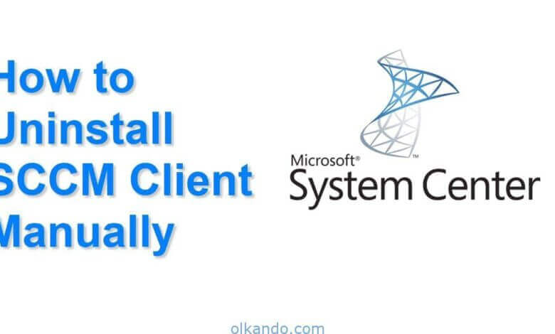 SCCM client manuel olarak temizleme 9 SCCM nasıl silinir