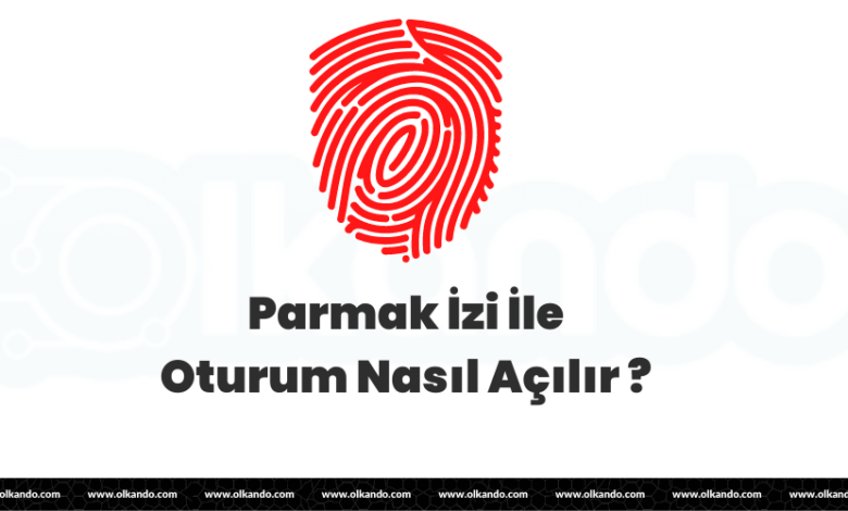 Parmak İzi ile Domainde Oturum Açmak 9 Parmak iziyle domainde oturum açmak