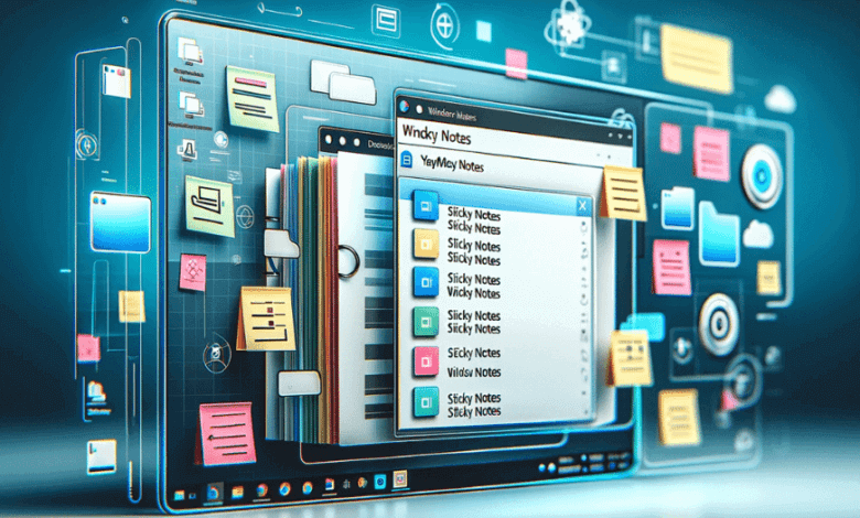 Yapışkan Notlar Windows Dosya Yolu 1 Yapışkan notlar dosya yolu nerede