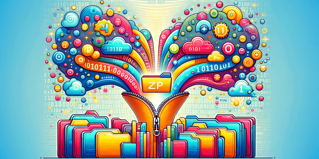 Zip dosyalarını parçalara bölmek