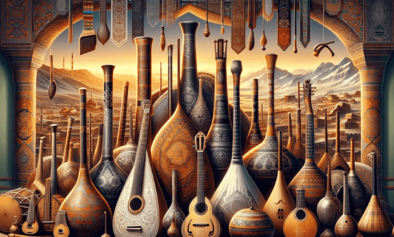 orta asya turklerinin muzik aletleri